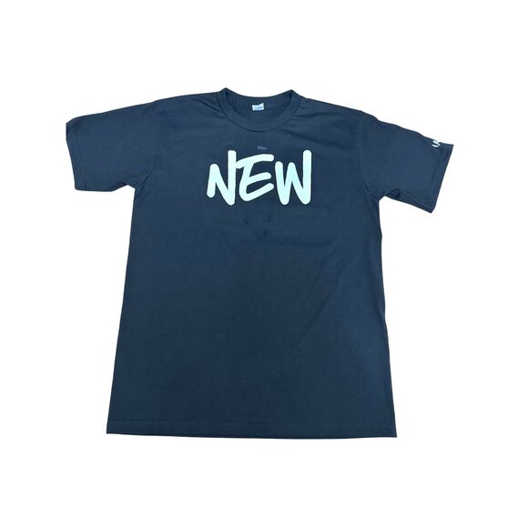 CCC New I.A.S.N Black Graphic Tee Shirt crew Neck All Cotton Large - Picture 1 of 5